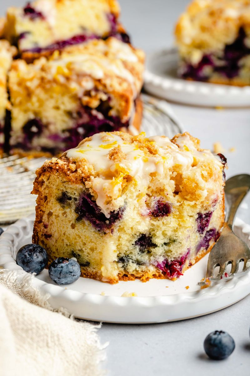 Lemon-Blueberry Coffee Cake