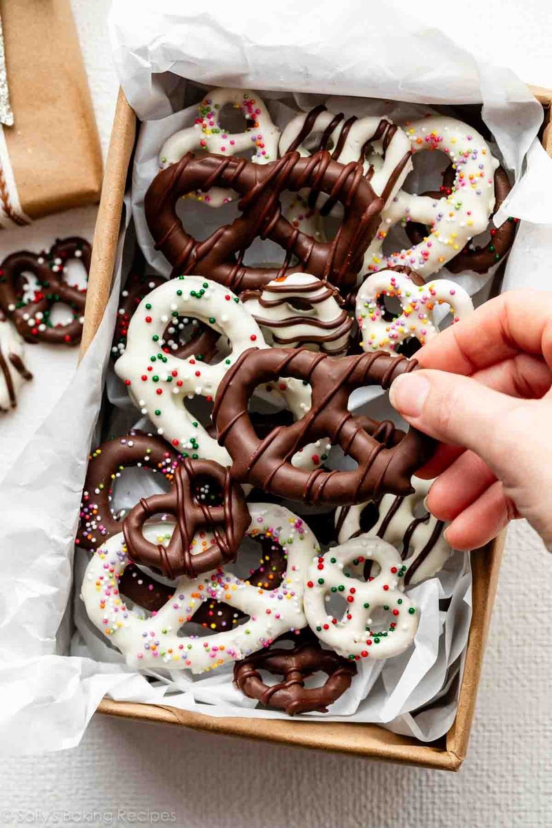 Chocolate-Covered Pretzels