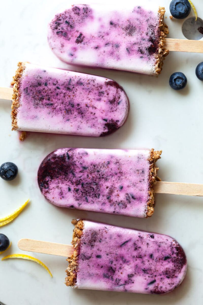 Berry-Lemon Ice Pops
