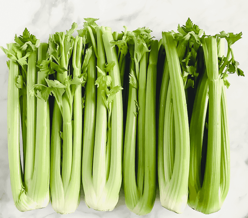 Celery Maintains Antioxidant Power Uncooked
