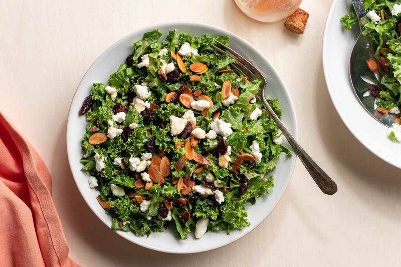 Kale Salad With Cranberries