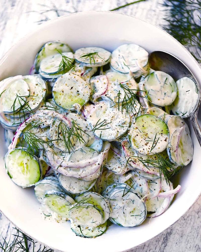 Cucumber and Yogurt Salad