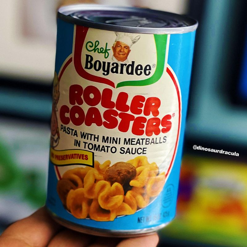 Chef Boyardee Roller Coasters