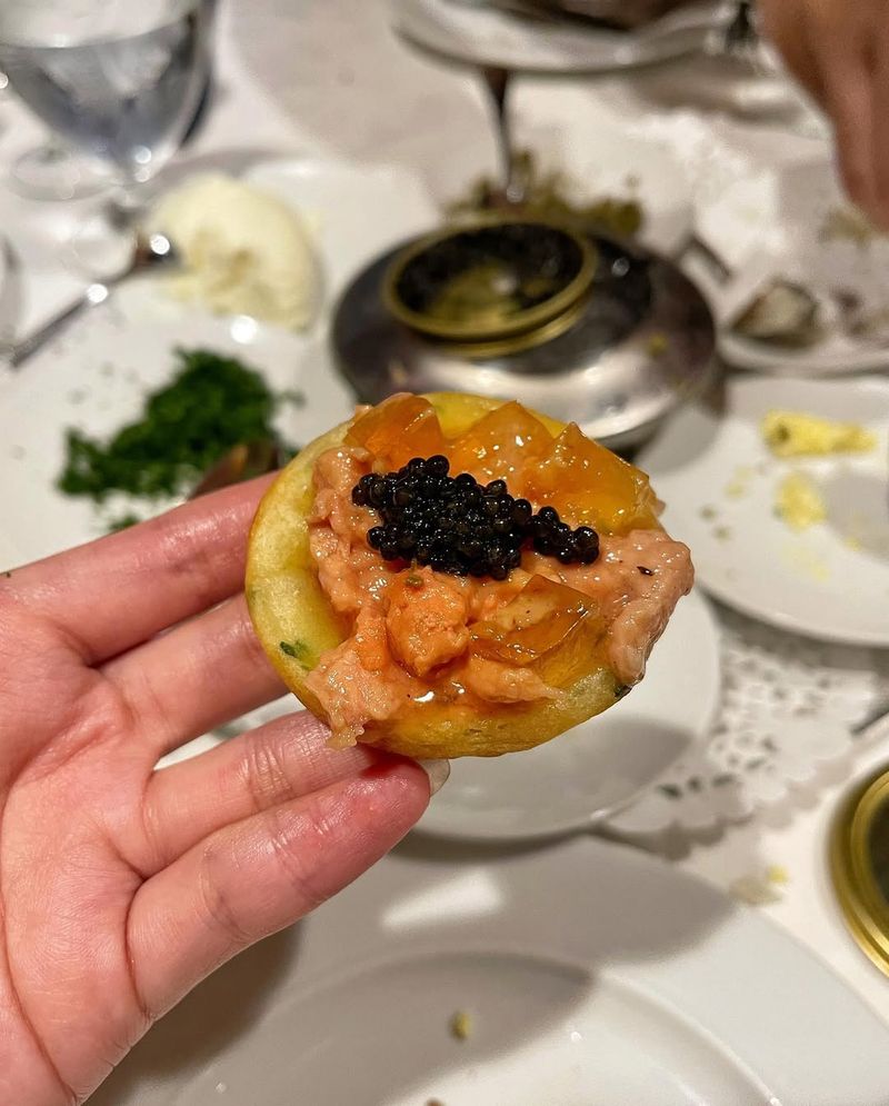 Lobster Frittata with Caviar