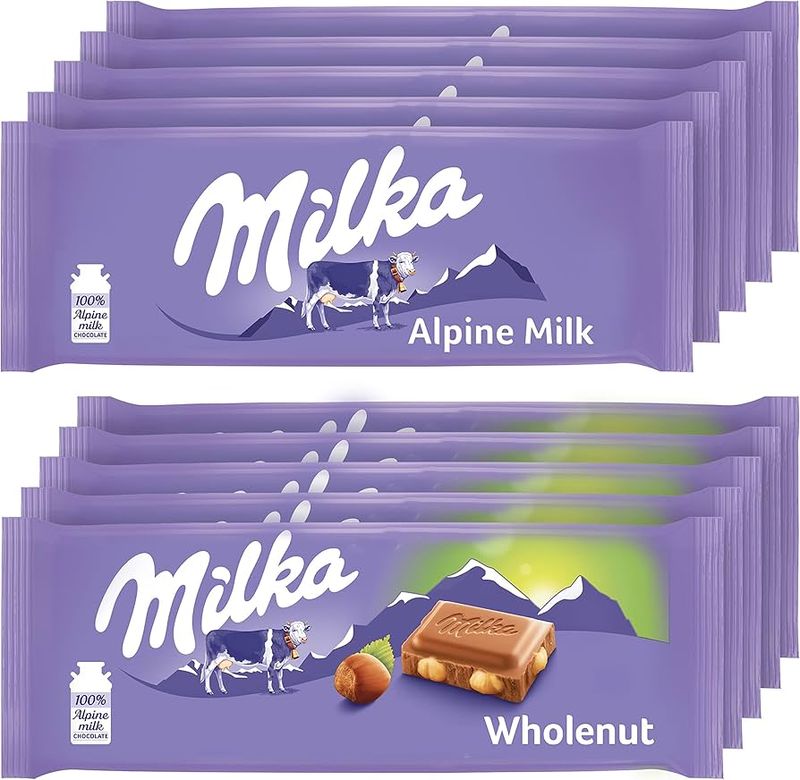 Milka Chocolate Bars