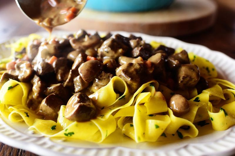 Beef Stroganoff