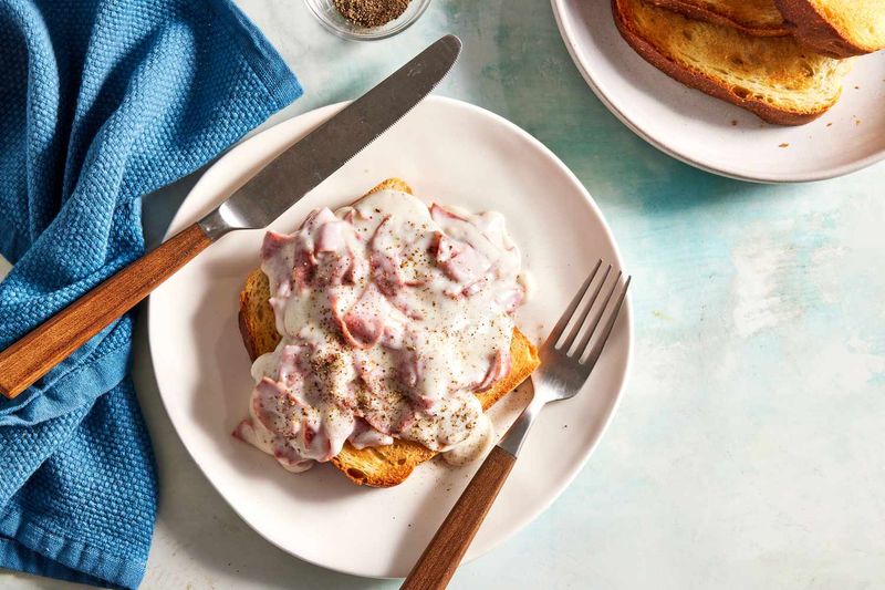 Creamed Chipped Beef on Toast (a.k.a. 