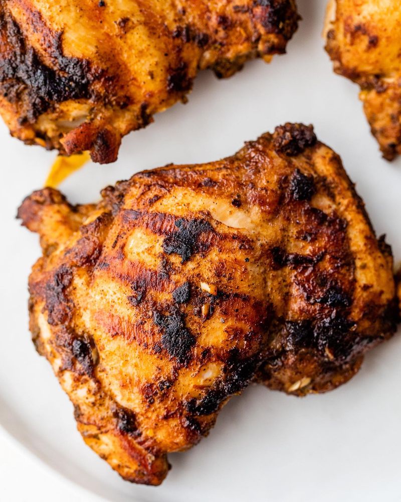 Maple-Chipotle Grilled Chicken Thighs