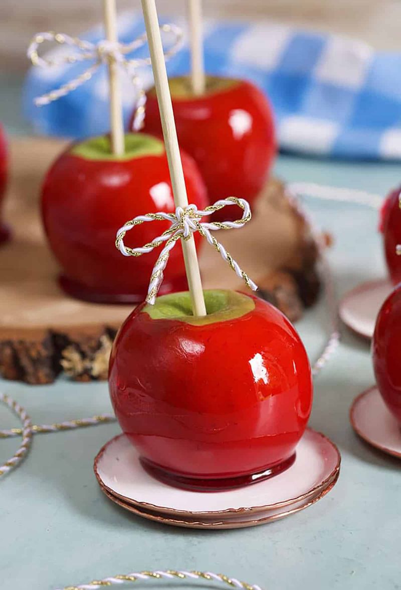 Red Candied Apples