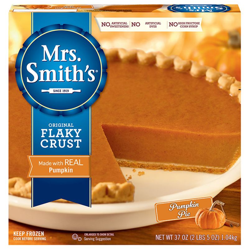 Mrs. Smith's Original Flaky Crust Pumpkin Pie: Fall's Fake Health Food