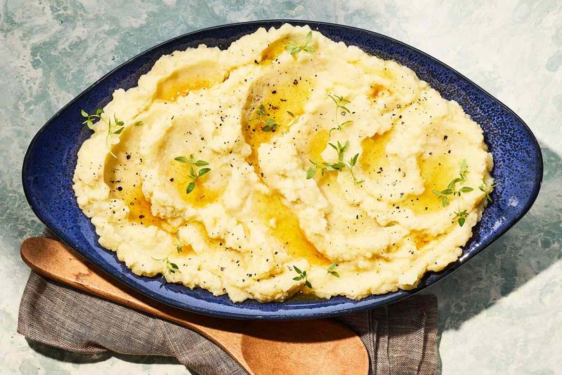 Mashed Potatoes with Cauliflower