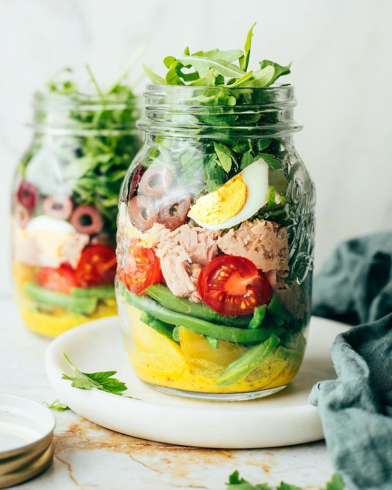 Mason Jar Salads