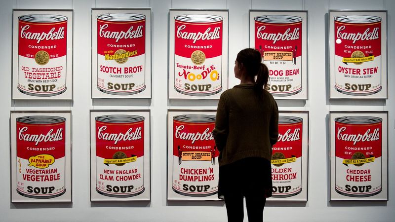 Campbell's Soup Simplifies the Iconic Red and White Can