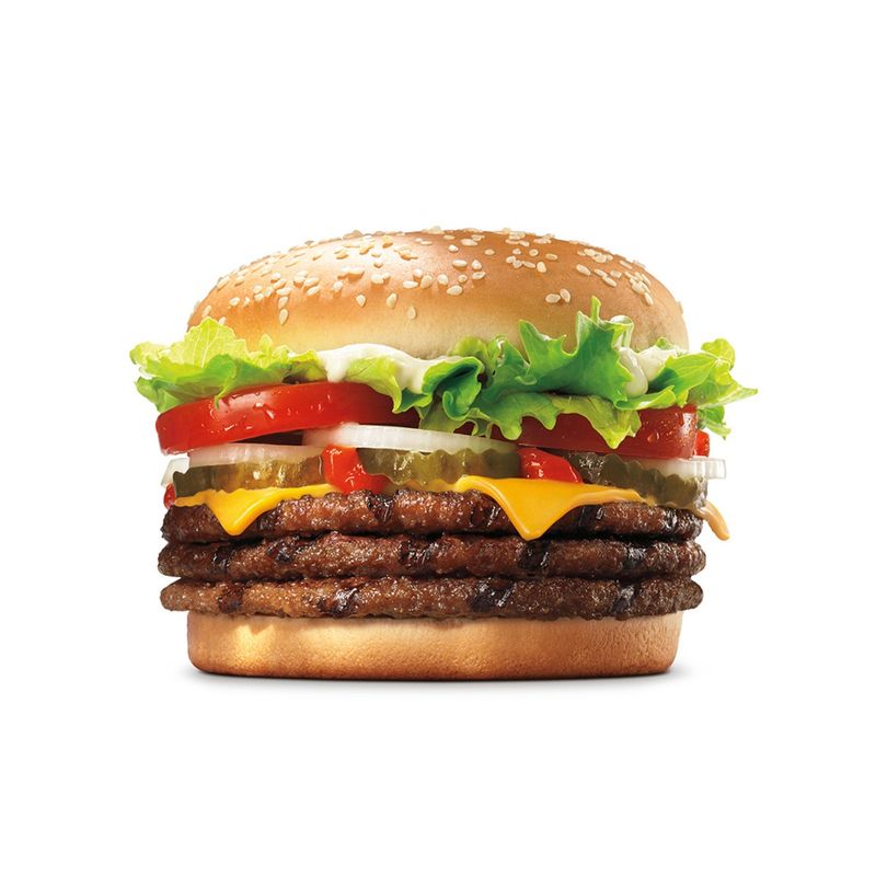 Burger King Triple Whopper with Cheese