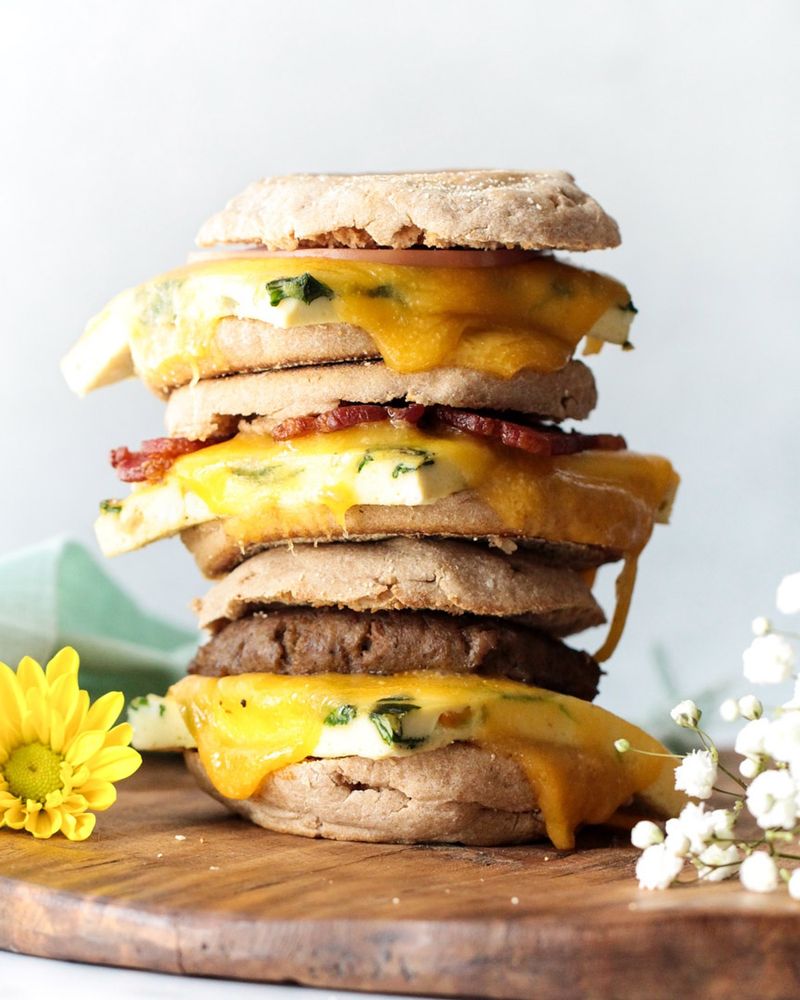 Freezer-Friendly Breakfast Sandwiches