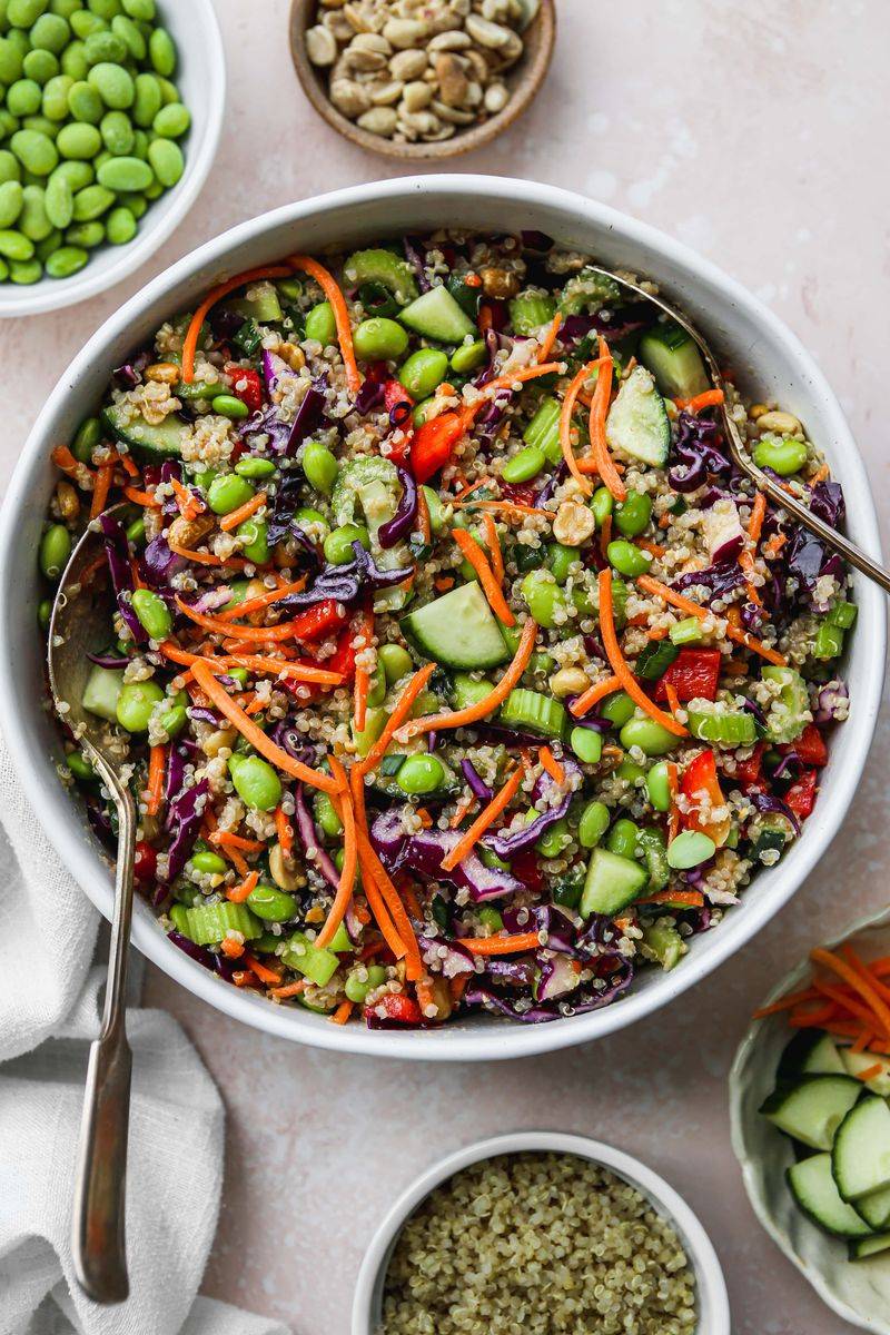 Quinoa and Edamame Salad