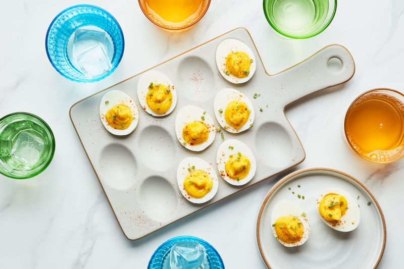 Sunshine-Ready Deviled Eggs