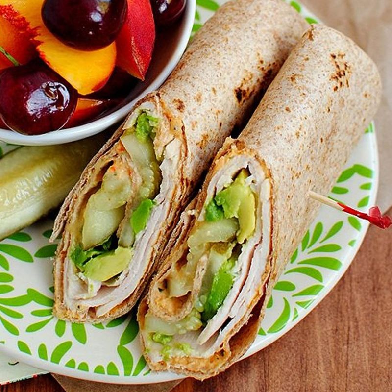 Turkey Lavash Wraps