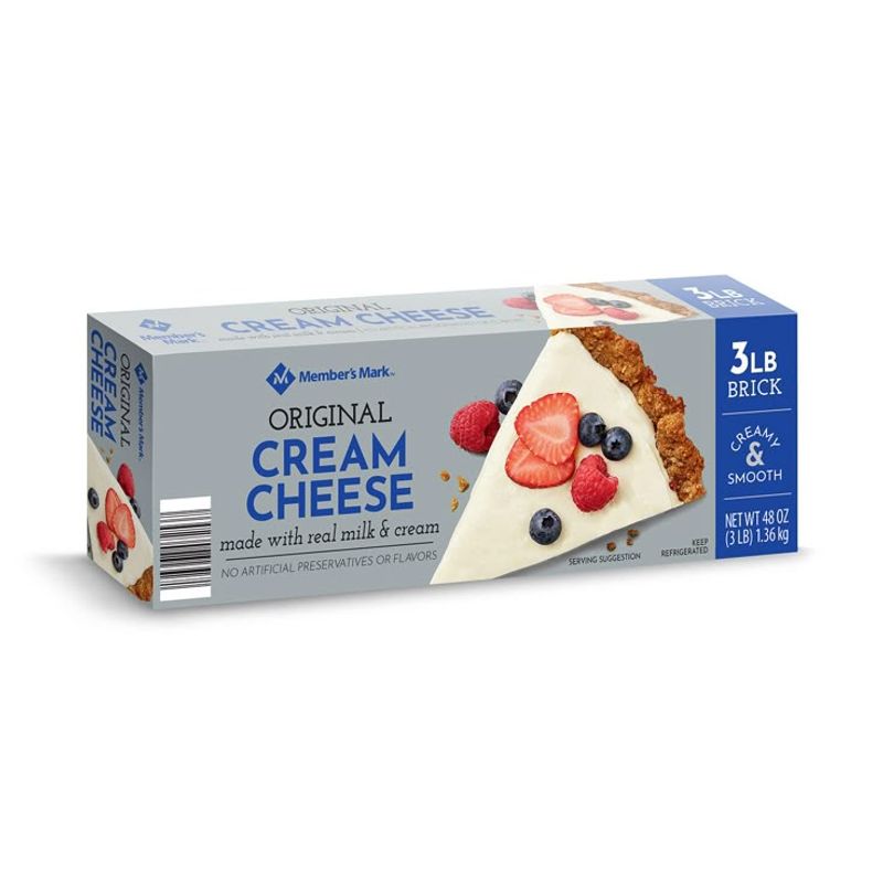 Member's Mark Cream Cheese (3 lb brick)