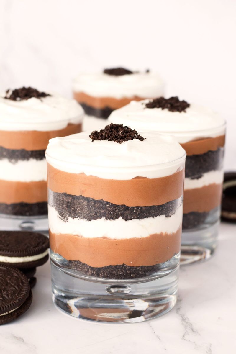 Double Chocolate Pudding Parfait