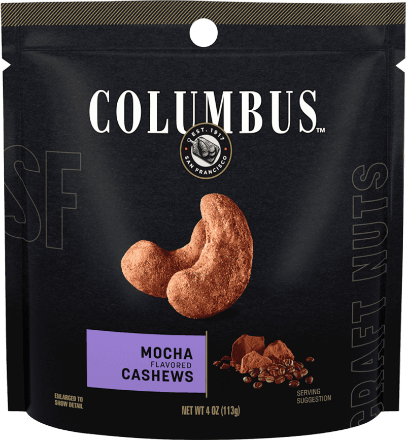 Columbus Mocha-Flavored Cashews 