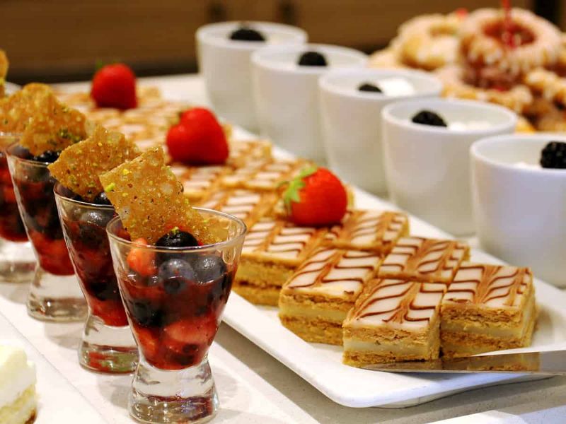 Cream-Based Buffet Dishes