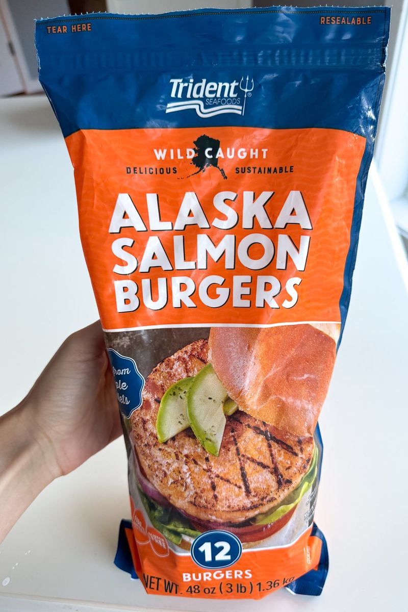 Trident Wild Alaskan Salmon Burgers: Ocean-Fresh Fast Food