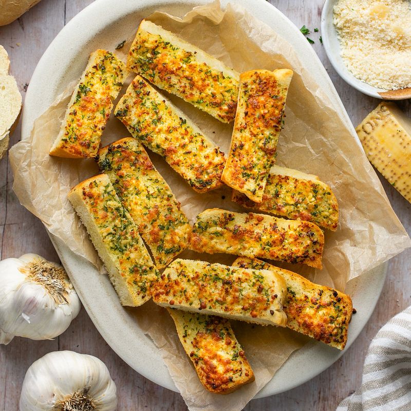 Air Fryer Garlic Bread