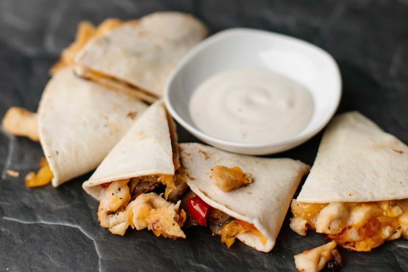 Mini Chicken Quesadillas