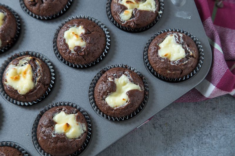 Black Bottom Cupcakes