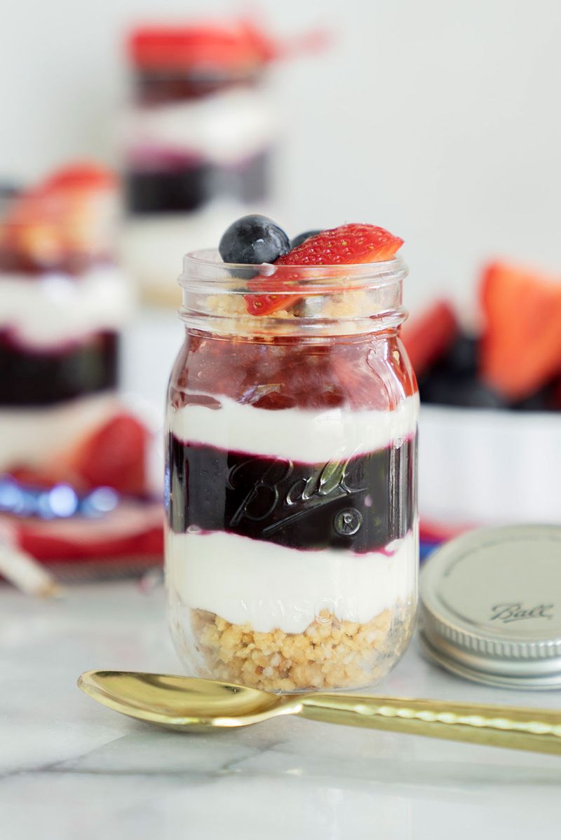 Mini Cheesecake Jars