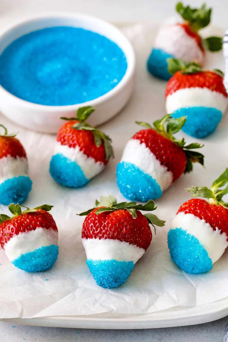 Mini Chocolate Covered Strawberries