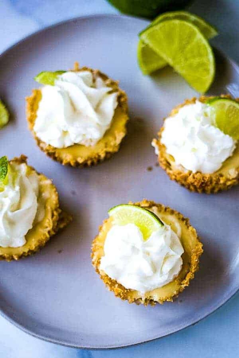 Mini Coconut-Key Lime Pies