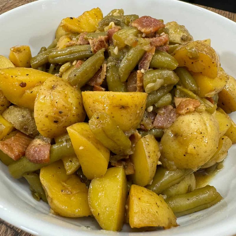 Green Beans and New Potatoes