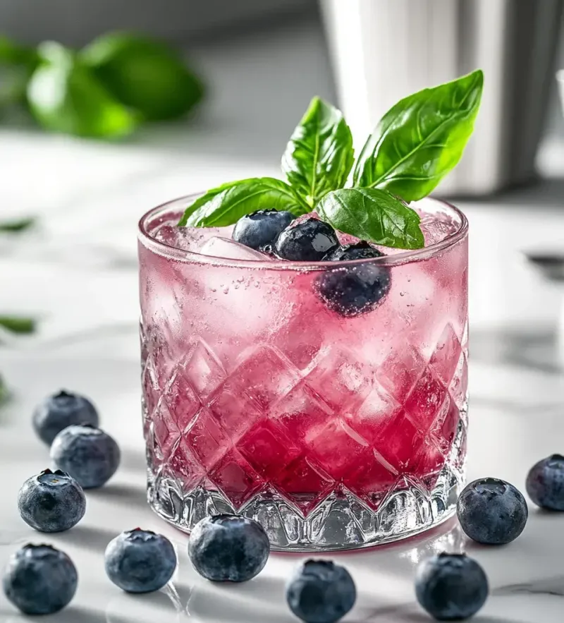 Blueberry Basil Smash