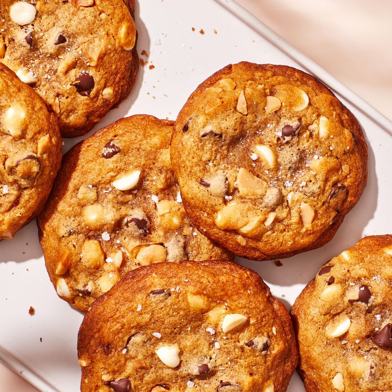 White Chocolate Miso Cookies