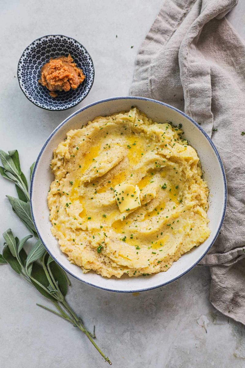 Miso Mashed Potatoes