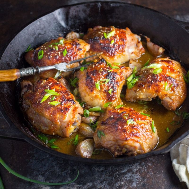 Miso Butter Chicken Thighs