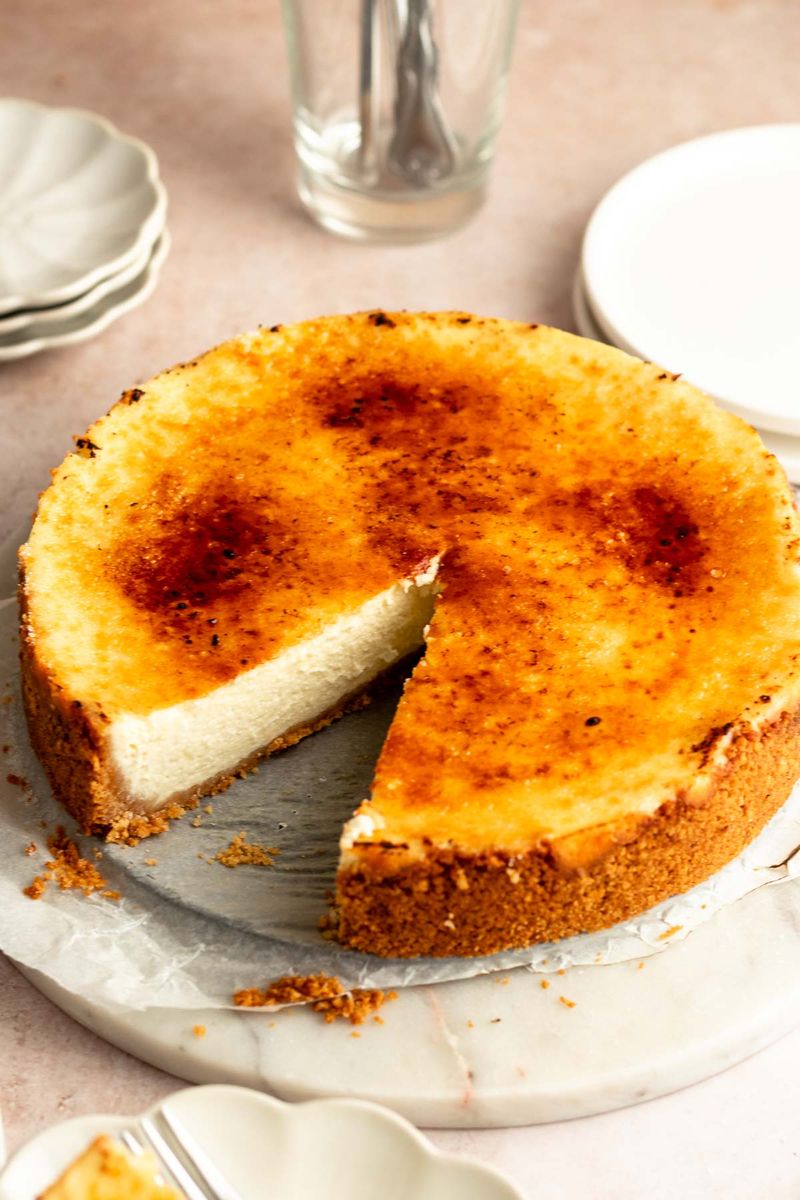 Crème Brûlée Cheesecake