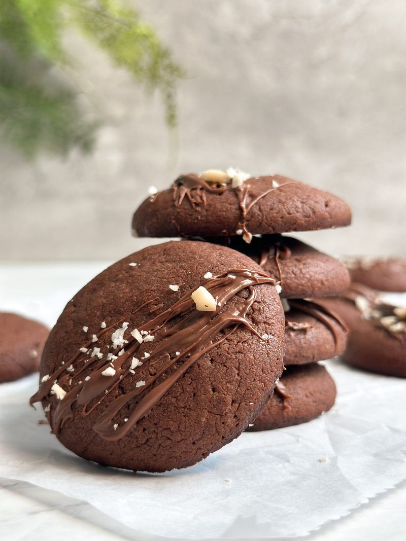 3-Ingredient Nutella Cookies