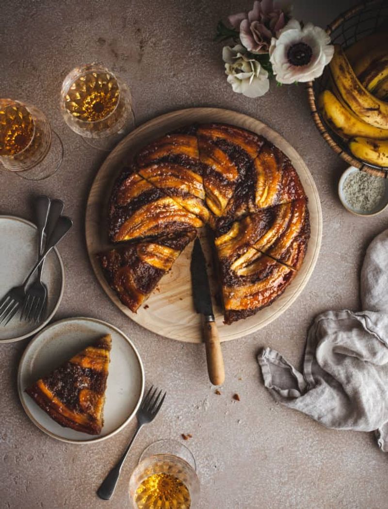 Banana Upside-Down Cake