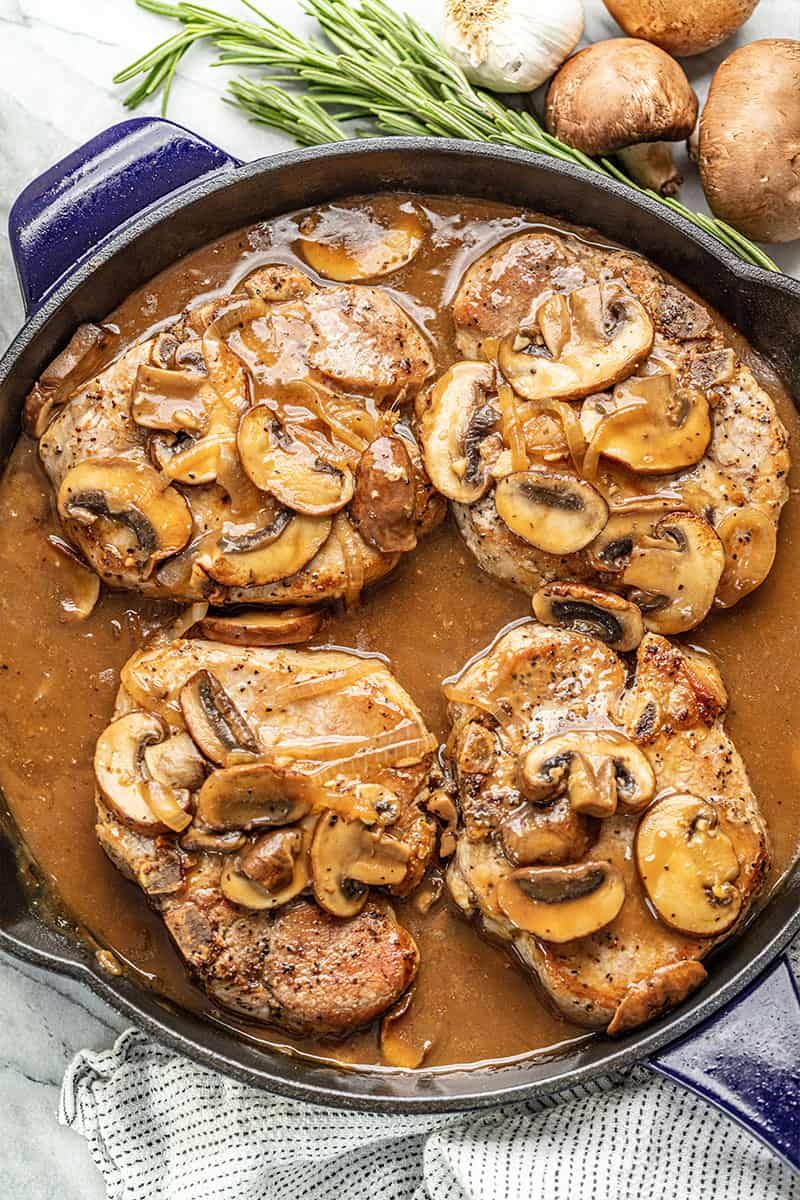 Juicy Super Flavorful Smothered Pork Chops
