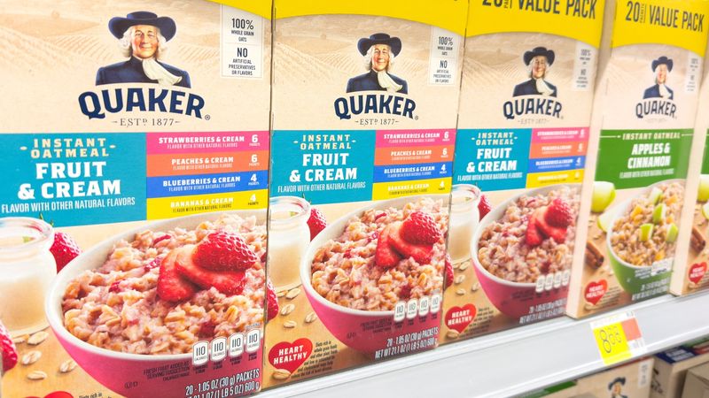 Morning Sugar Rush: Instant Oatmeal Packets