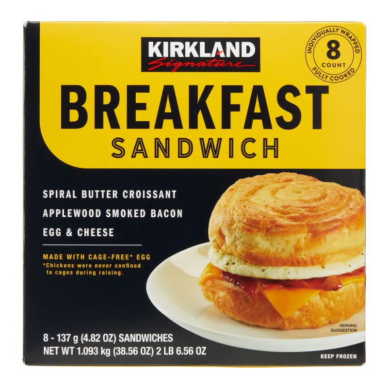 Kirkland Signature Breakfast Sandwich