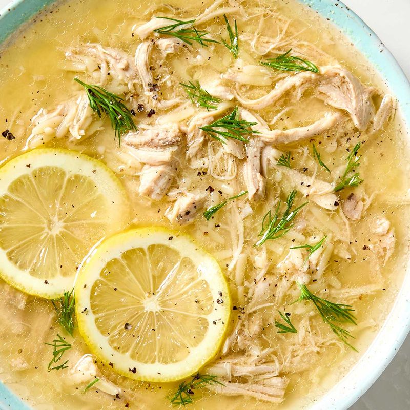 Greek Lemon Chicken Soup