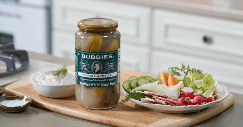 Bubbies Kosher Dill Pickles: Salt Bomb