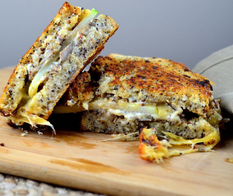 Mushroom & Goat Cheese Panini