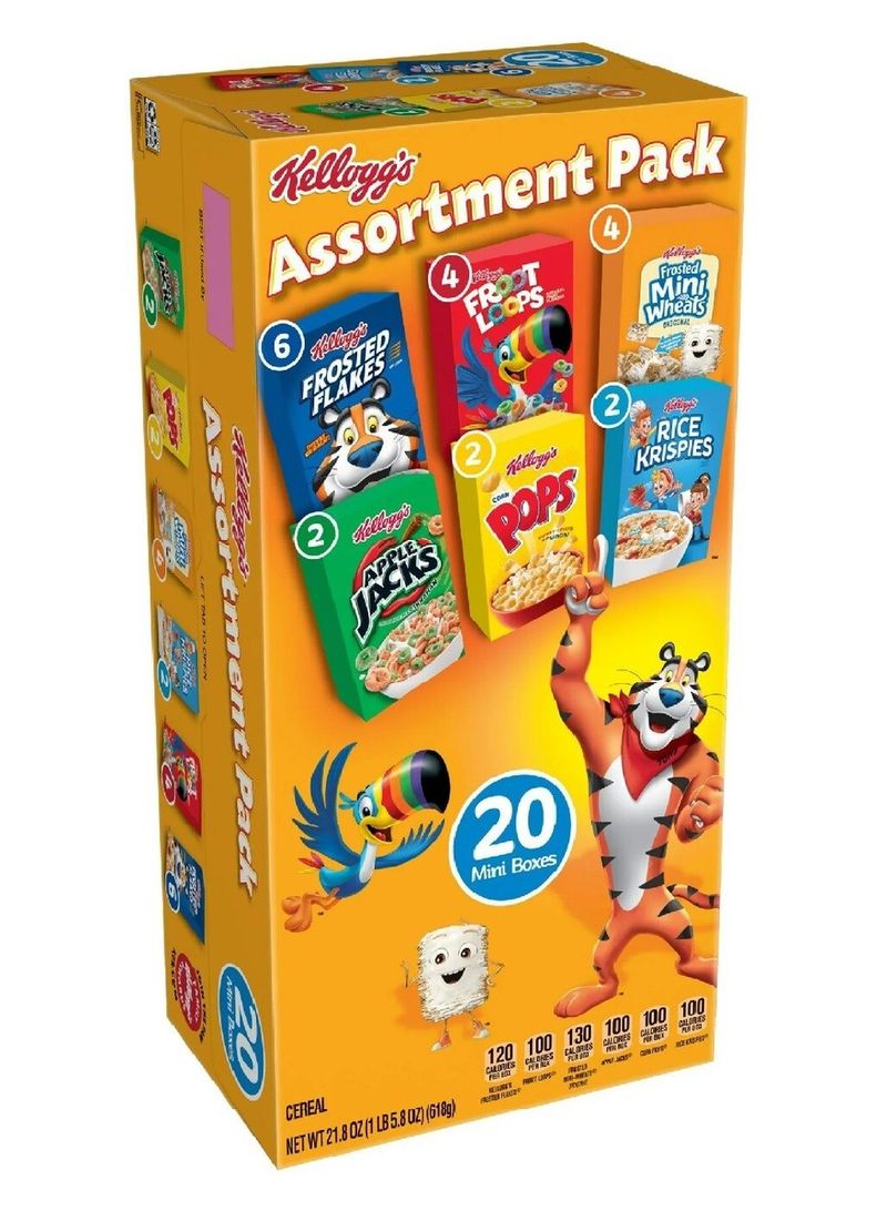 Name-Brand Cereal Variety Packs