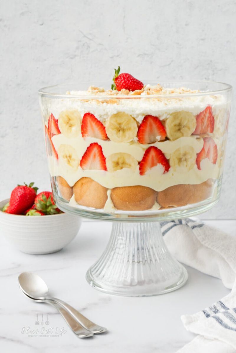 Strawberry Banana Pudding