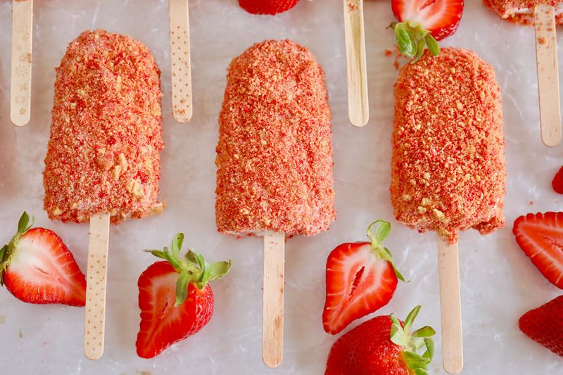 Strawberry Shortcake Bars